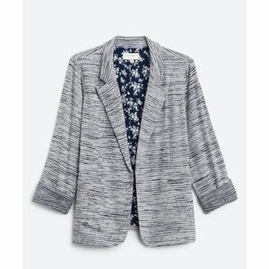 Skies are Blue Asa Open front knit blazer